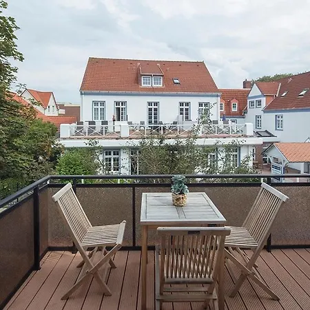 Duenenrose Am Kurpark Апартаменты Нордерней